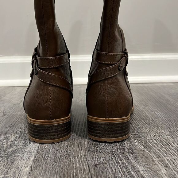 Life Stride NWOB XTrovert Riding Boot brown tall boot - 7.5 w ($100) - Picture 12 of 15
